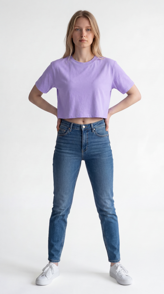 SEK’O Premium Oversized Cotton T-Shirt (LILA)